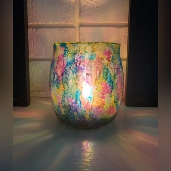 Hand Painted Multi-Use Jar/Vase - Picture 9 of 9